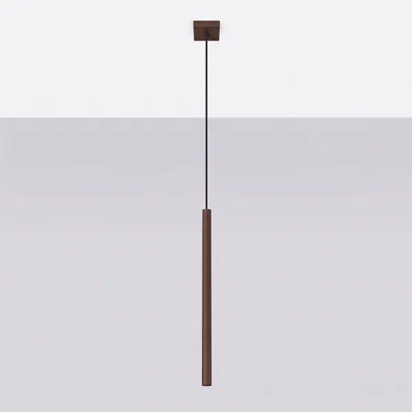 Sollux SL.2145 - Lustră suspendată pe cablu PASTELO 1xG9/8W/230V maro