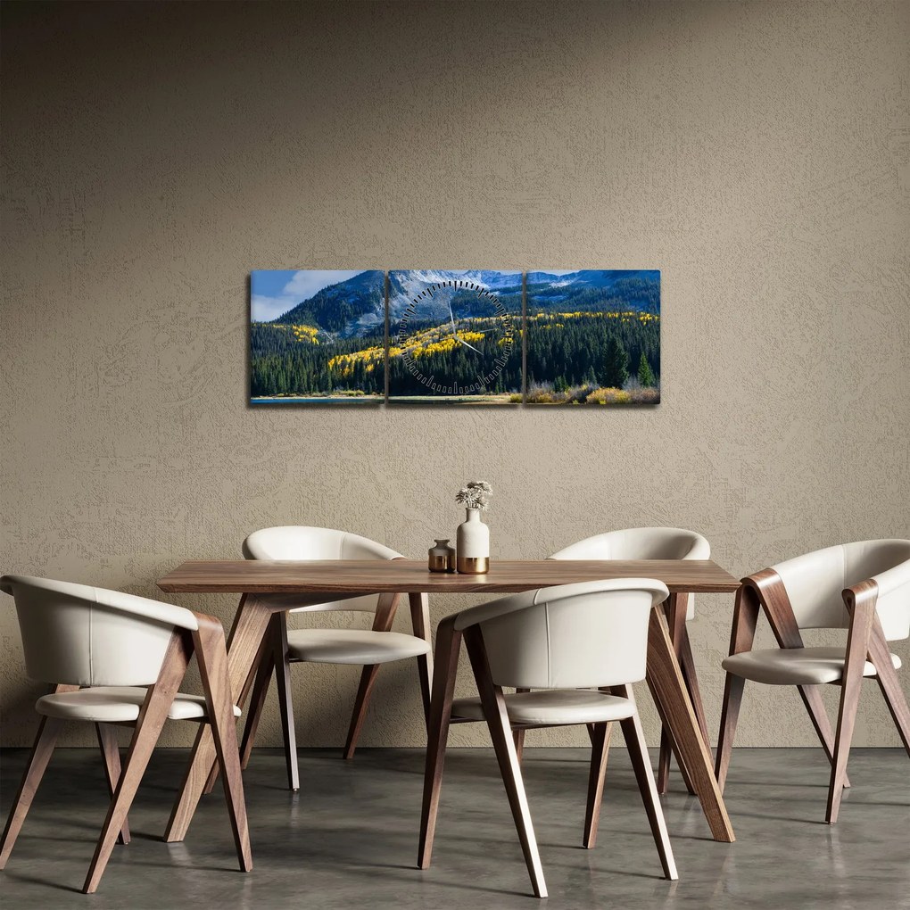 Tablou - Lost Lake, Oregon (cu ceas) (90x30 cm)