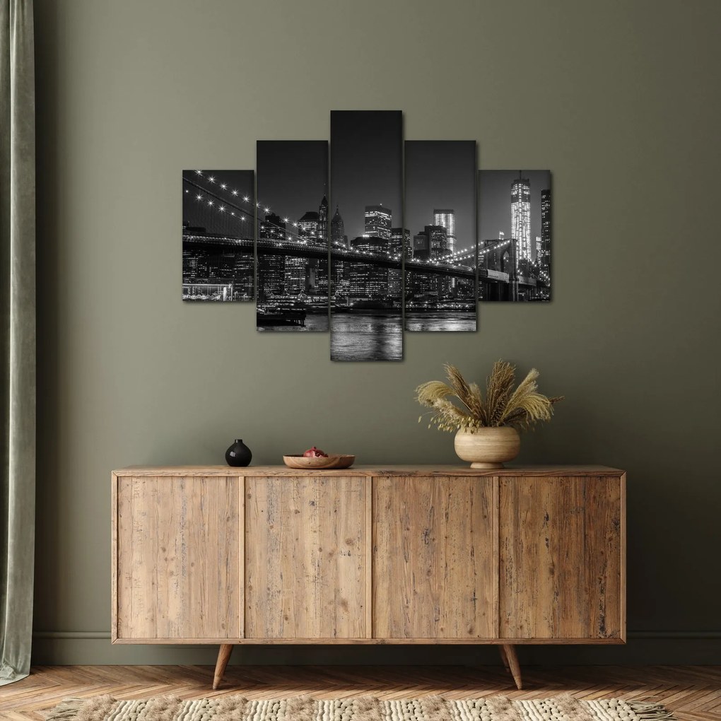 Tablou cu podul Brooklin în New York (150x105 cm)