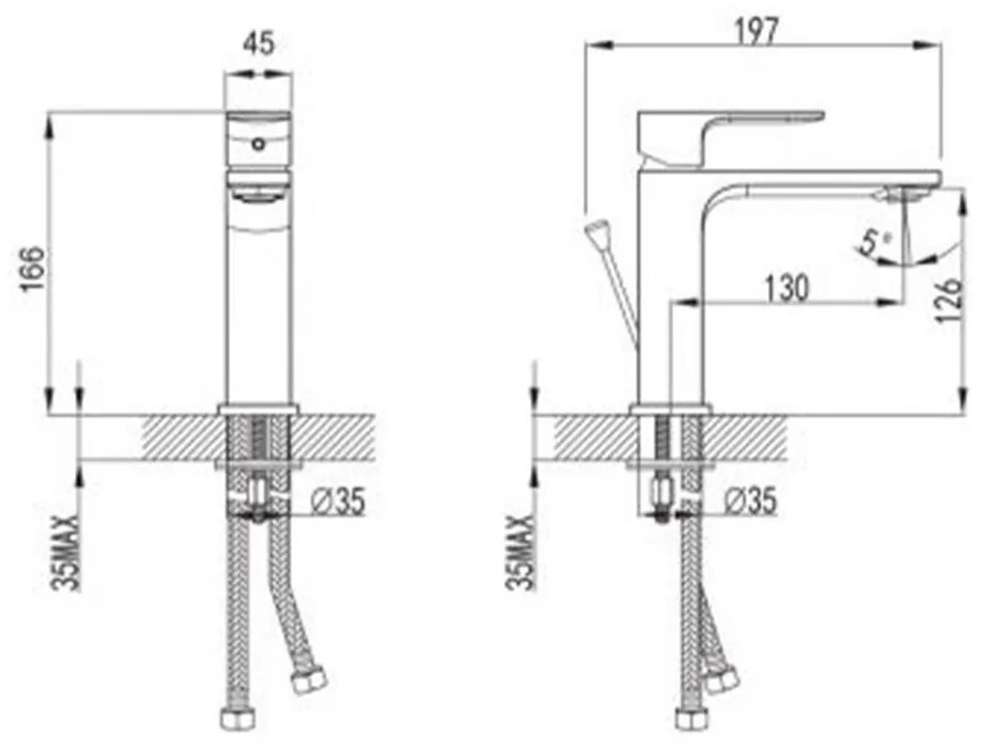 Baterie lavoar Mamba