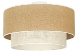 Plafonieră Duolla YUTE BOHO 1xE27/15W/230V d. 45 cm maro/gri