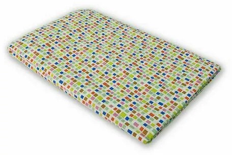 KidsDecor - Cearceaf cu elastic Mozaic din Bumbac, 110x70 cm