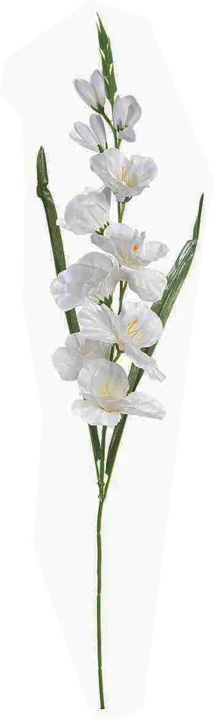 Floarea artificiala gladiola alba 78 cm