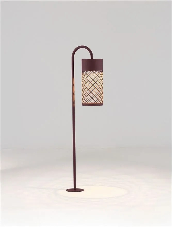Stalp LED iluminat exterior IP65 MOTLEY H-70cm corten