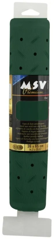 Spirella Suport antiderapant pentru cadă CLASSPremium, verde închis, 36 x 76 cm