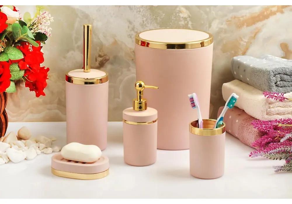 Set de accesorii de baie roz – Oyo Concept