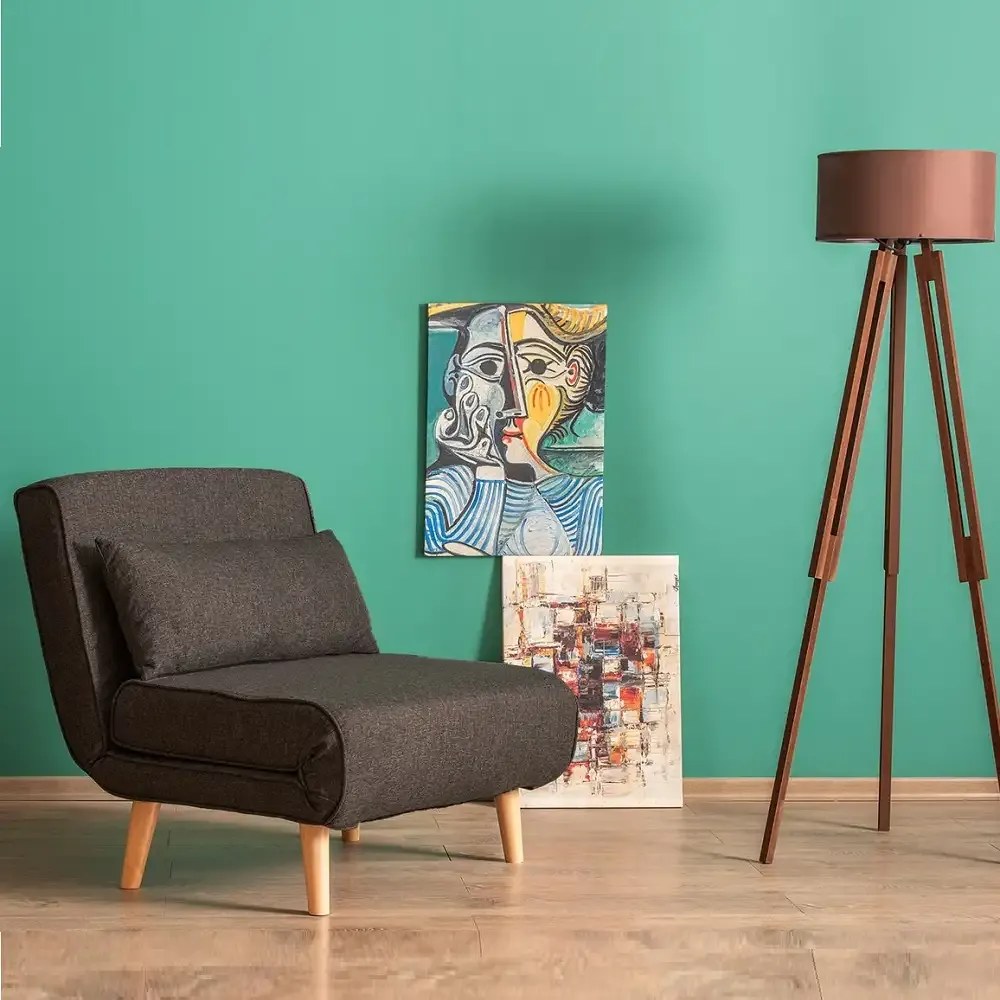 Fotoliu Extensibil,reglabil, Folde, 180 x 80 cm,gri