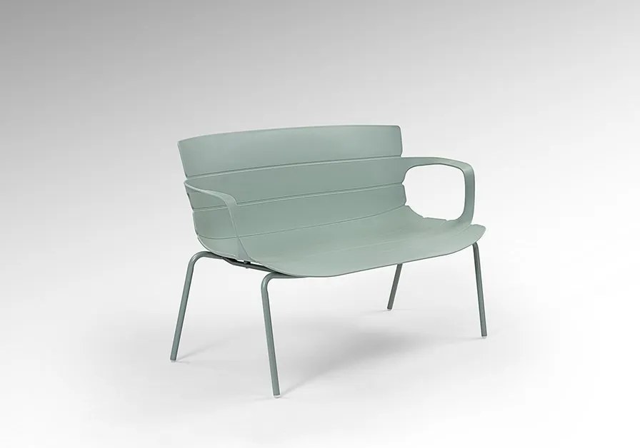 Set mobilier de exterior din 4 piese Jara verde