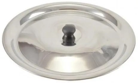Capac inox, pentru ceaun 15 L, 43 cm, Perfect Home