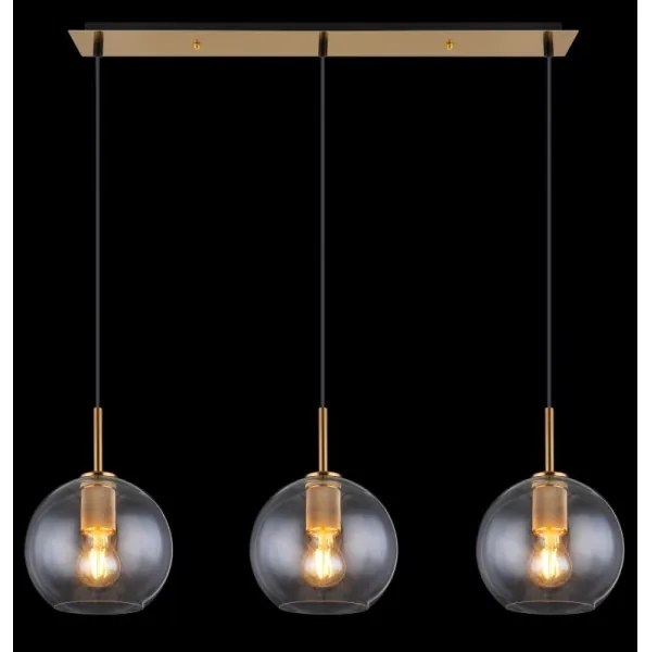 Lustră pe cablu ADARA 3xE27/60W/230V Globo 15462H2