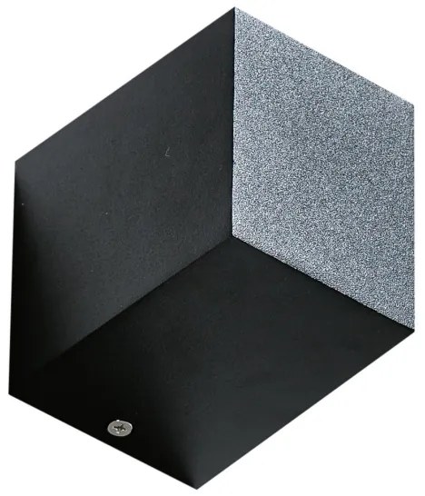 Aplică de exterior RIMINI 1xGU10/35W/230V IP54 pătrată Azzardo AZ4267