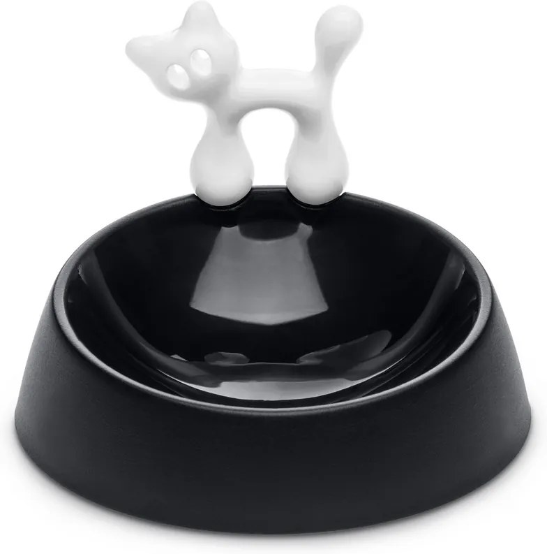 Castron pentru pisici Koziol Miaou, negru