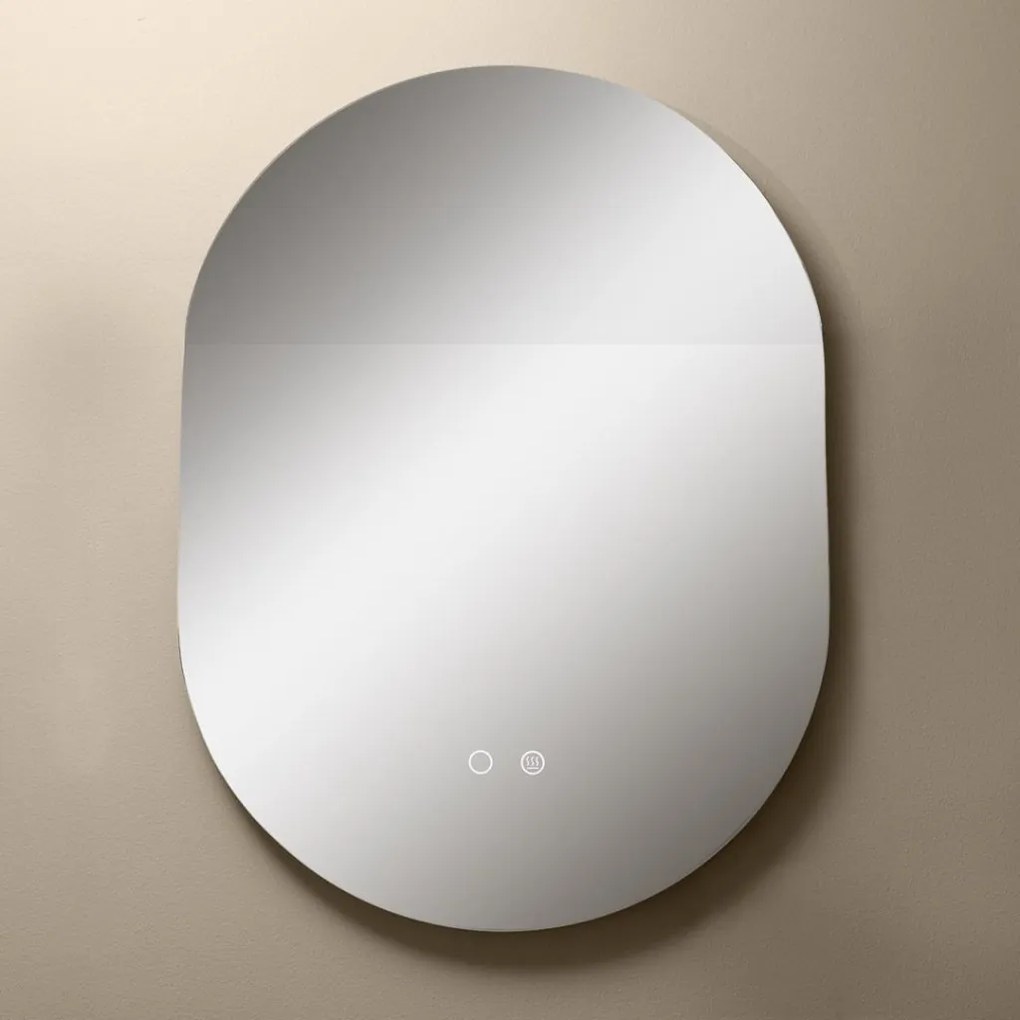 Oglinda baie cu iluminat LED IP44 Mirror LED 50x70cm