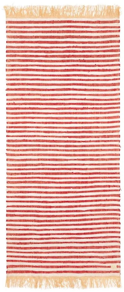 Covoraș de plajă The Nice Fleet Nosy, 175 x 80 cm, roșu