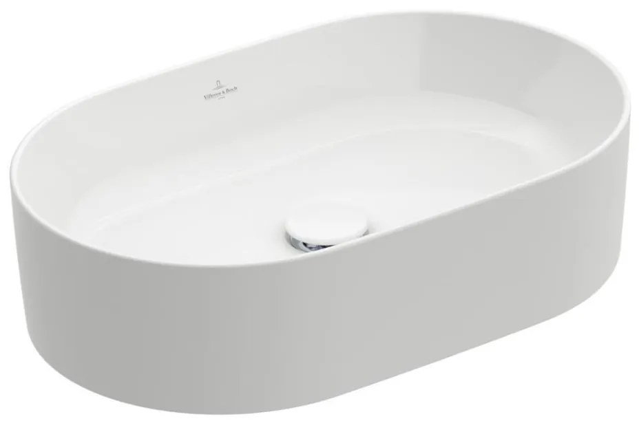 Villeroy & Boch 4A195601 - Lavoar pentru montaj pe blat COLLARO, 56 x 36 cm, ceramică/alb
