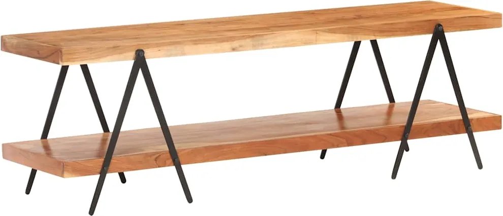 vidaXL Comodă TV, 160 x 40 x 50 cm, lemn masiv de acacia