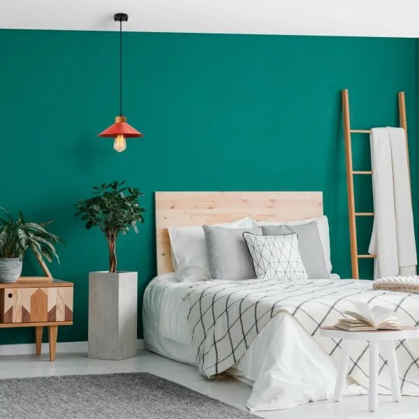 Lustră suspendată MANAVGAT, 1xE27/40W/230V, roșu/maro