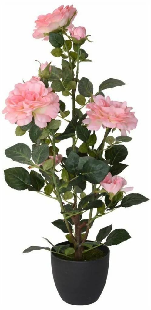 Floare artificiala Rose, H70 cm, polipropilena