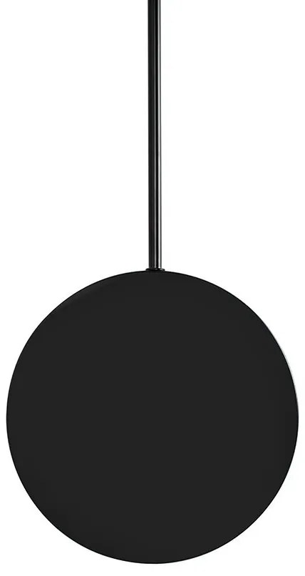 Aplica de perete LED design ambiental SHADOW 2S negru