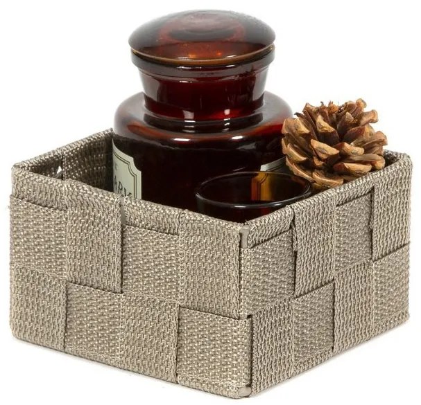 Organizator depozitare Compactor TEX 12 x 12 x 7 cm, gri