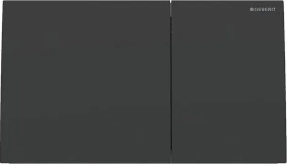 Geberit 115.622.14.1 - Placă de acționare Sigma70, 25 x 14,6 cm, negru mat