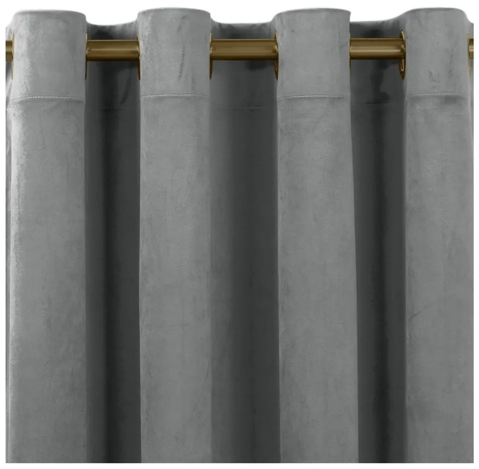 Draperie gri antracit 200x270 cm Vila – Homede