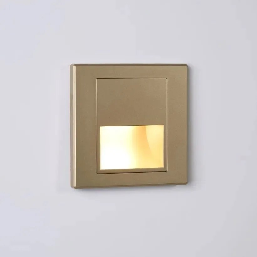 Spot LED incastrabil iluminat ambiental Steplight auriu