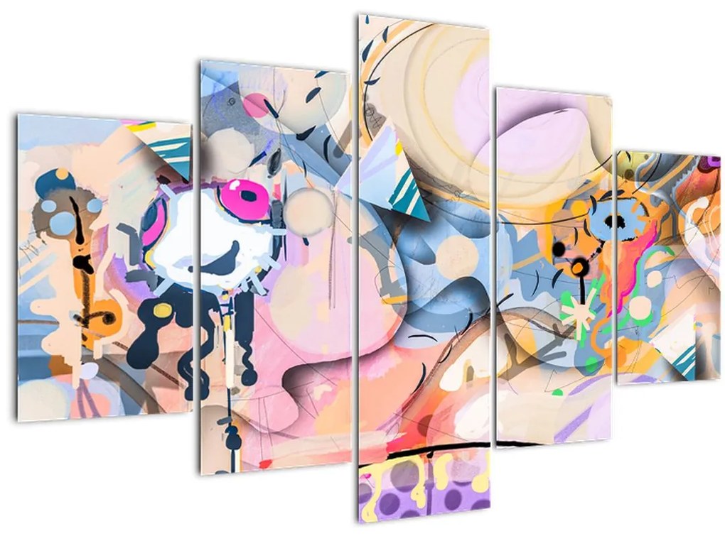 Tablou - Abstracție de basm (150x105 cm)