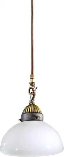 Abajur de rezervă din sticlă NONNA alb