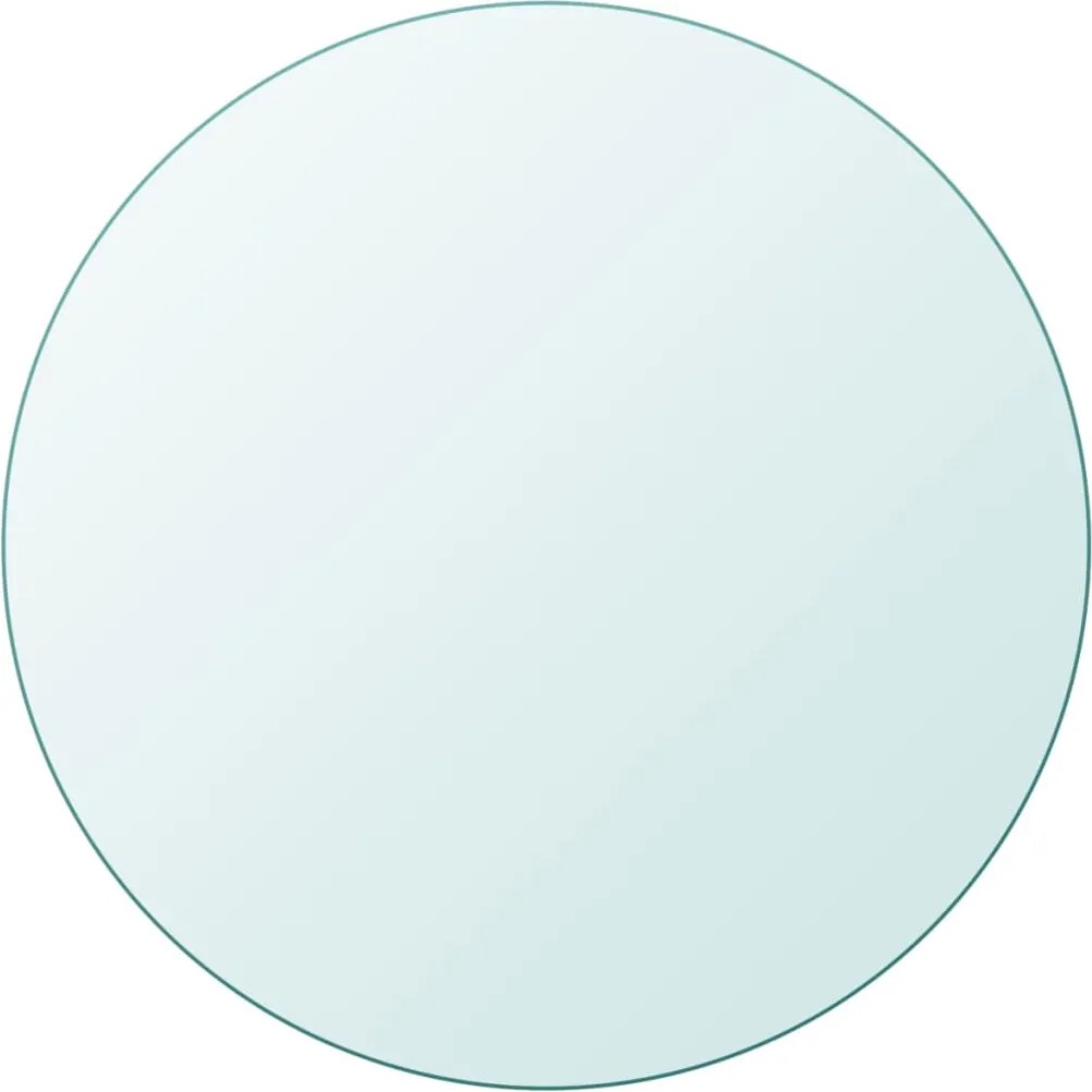 vidaXL Blat de masă din sticlă securizată, rotund, 300 mm