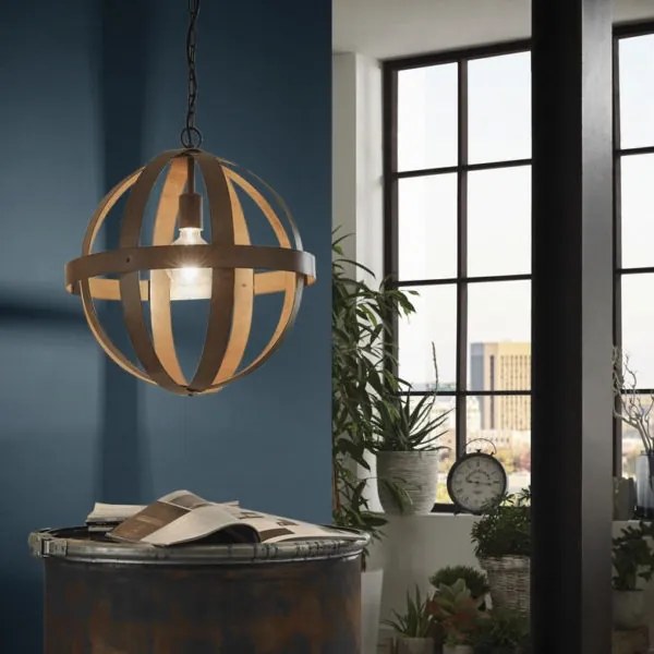 Lustră pe lanț Eglo 49482 WESTBURY 1xE27/60W/230V d. 37 cm