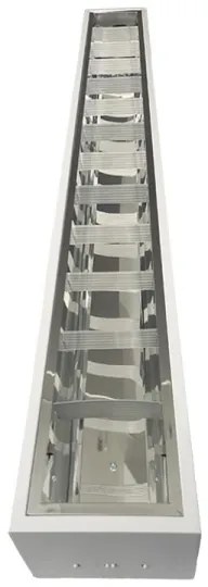 Corp de iluminat fluorescent T8 2xG13/18W/230V 120 cm alb