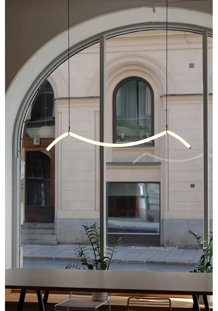 Lustră alb-negru LED Melt – Markslöjd