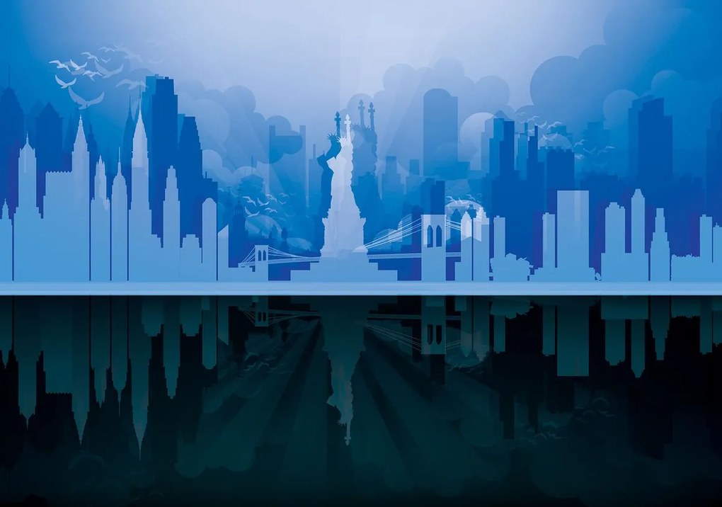 Fototapet - New York -reflexii (152,5x104 cm)