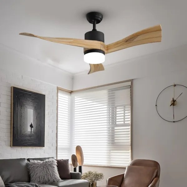 Ventilator LED dimabil Immax NEO 07136-B SOFISTICADO LED/18W/230V Wi-Fi Tuya + telecomandă