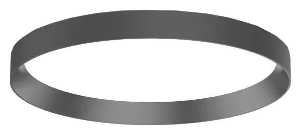 Plafonieră LED Ideal Lux FLY LED/26W/230V 2700K d. 45 cm CRI90 IP40 negru