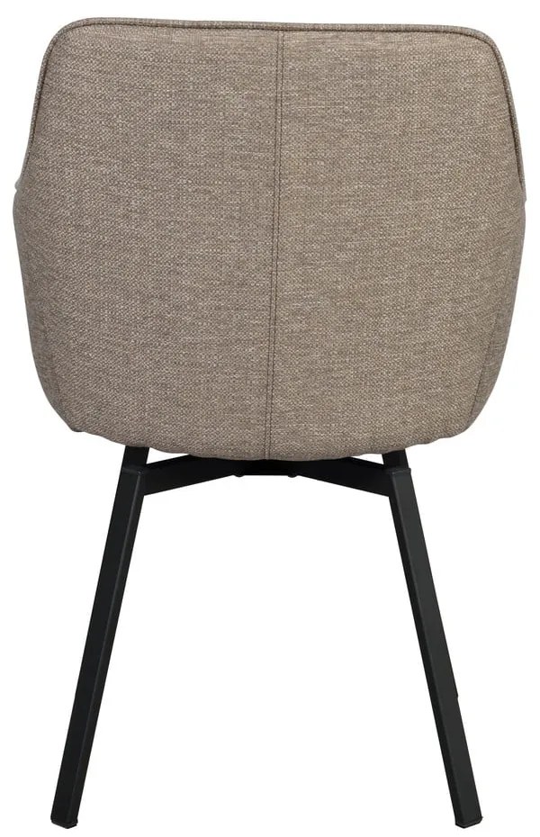 Set de scaune de sufragerie bej 2 buc. tapițat Alison – Rowico