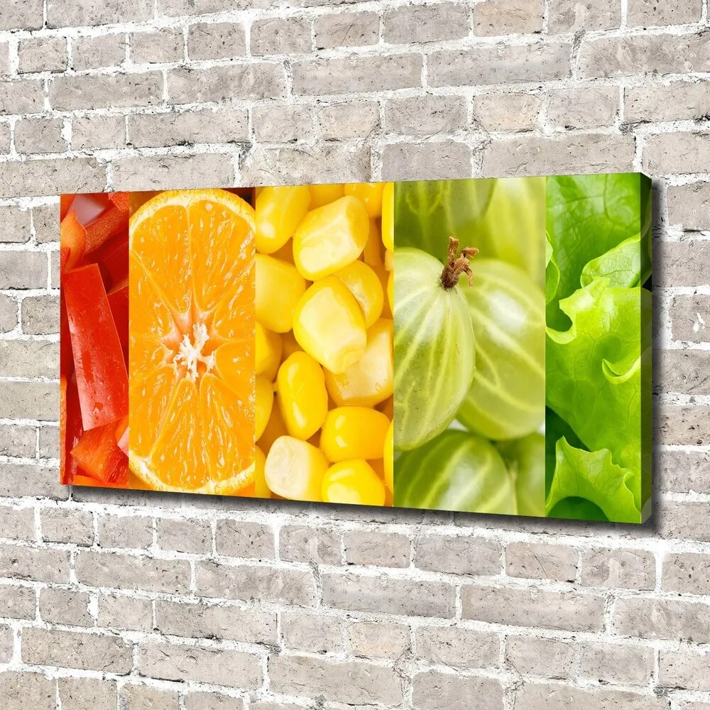 Tablou canvas Fructe si legume