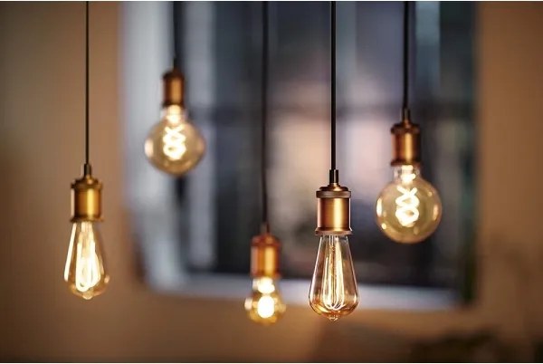 Bec LED vintage Philips G93 E27/4W/230V dimabil 1800K