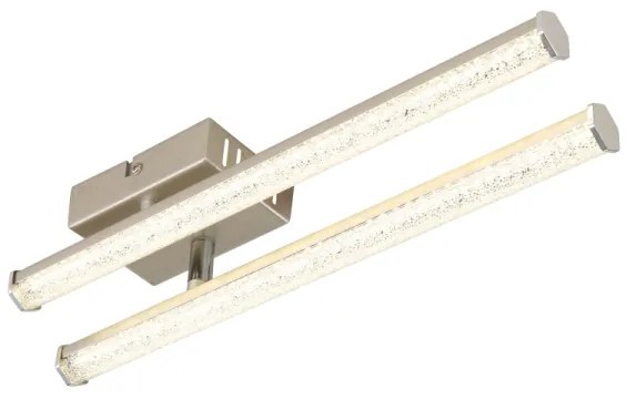 Plafonieră LED Globo 67346-12 KIRINA LED/12W/230V 4000K crom mat