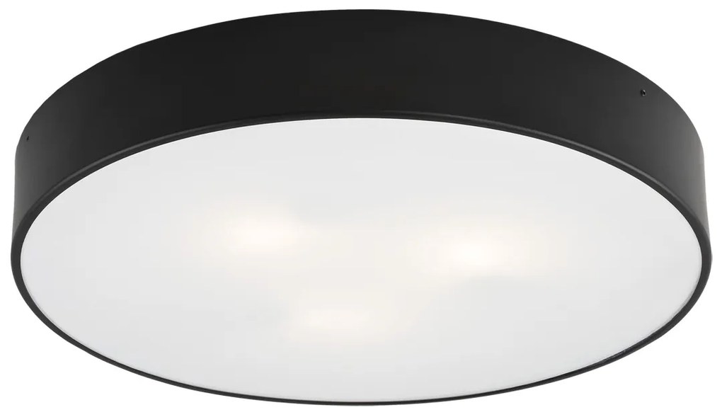 Plafoniera moderna design circular DARLING 45cm negru