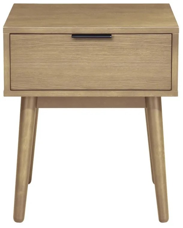 Noptiera Cassina, lemn natural
