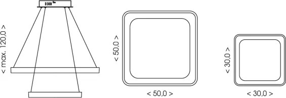BRILAGI - lustra LED reglabilă pe cablu FALCON SLIM LED/78W/230V bej + telecomandă
