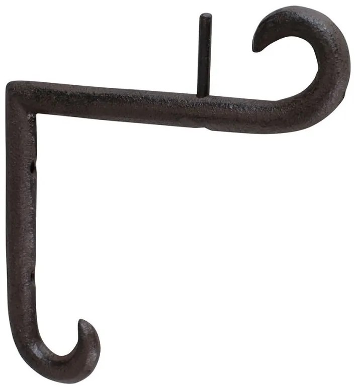 Cuier de perete decorativ, din fonta, Rideau