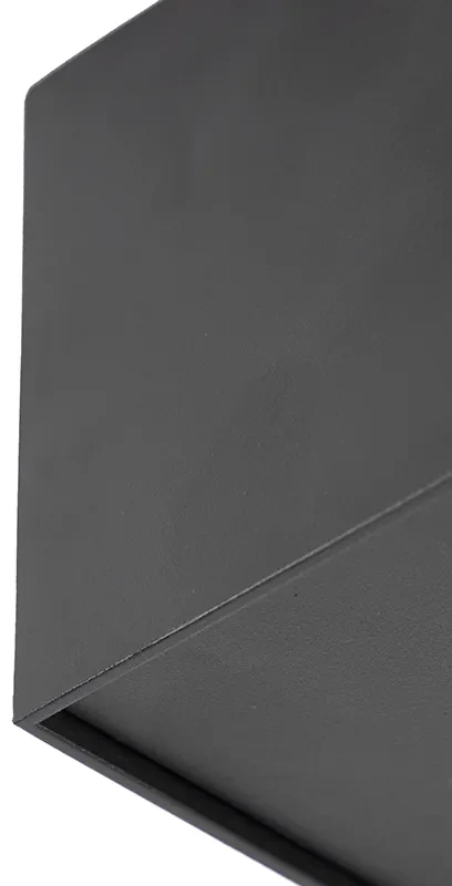 Spot de design pătrat negru cu 3 lumini - Kaya