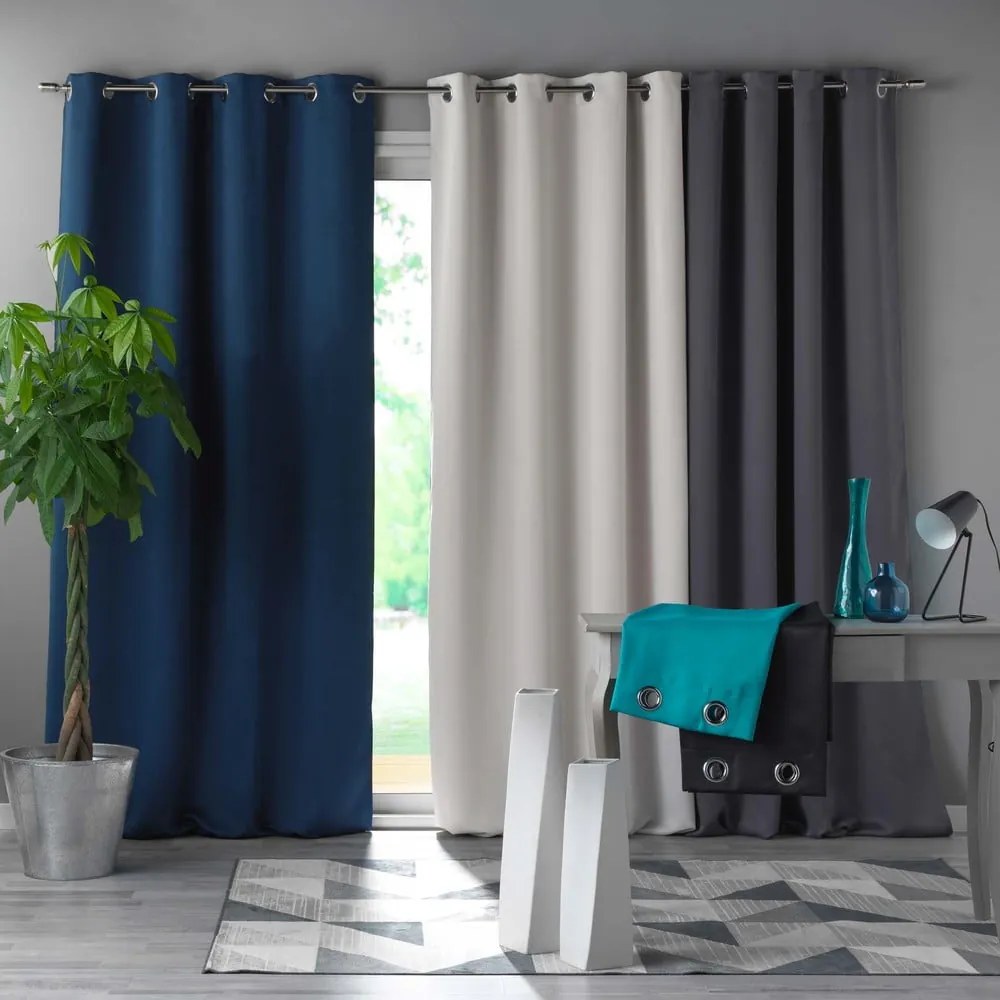 Draperie gri blackout 135x280 cm Occult – douceur d'intérieur