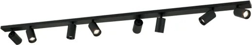 Orion - Spot aplicat SEAN 8xGU10/13W/230V negru