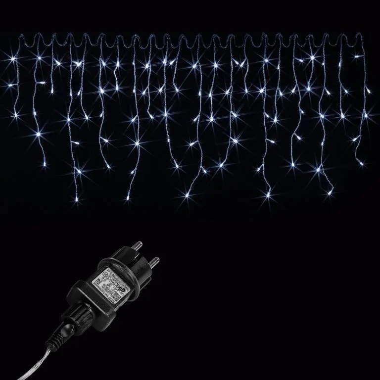 Instalație de Crăciun , tip ploaie - 5 m, 200 LED, alb rece