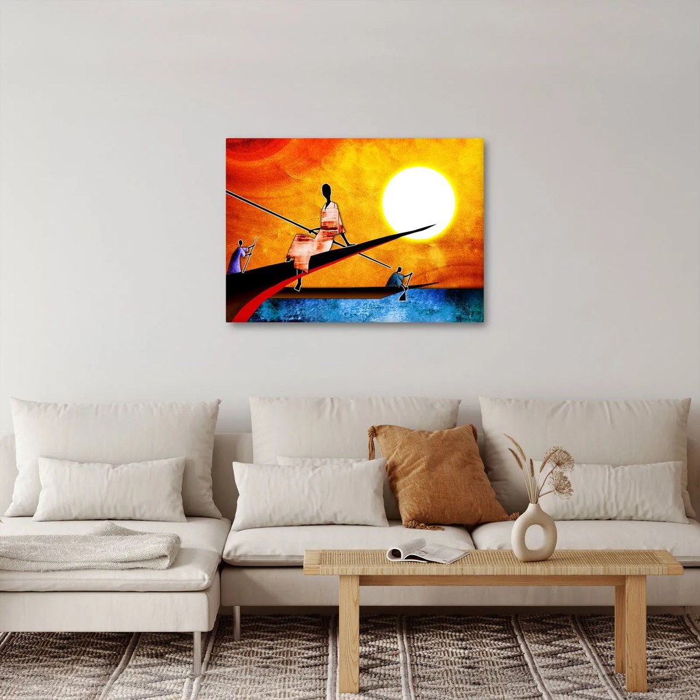 Tablou picturii epochale străveche (70x50 cm)