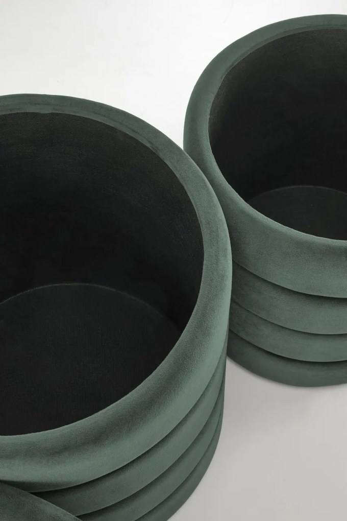 Set 2 tabureti Pacho verde